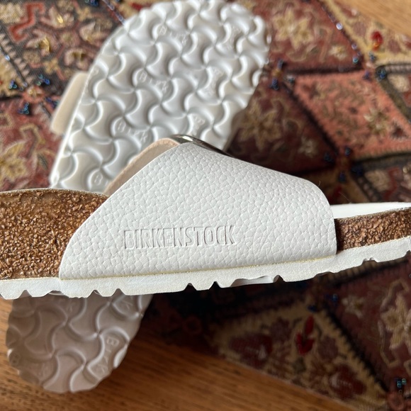 Birkenstock Womens White Sandals - Picture 5 of 7